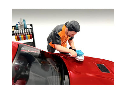 "Detail Masters" Figure 4 (Buff & Wax) for 1/24 Scale Models by American Diorama <h2>"Detail Diorama</h2> <p>High-quality diecast model car perfect collectors and enthusiasts. Features detailed interi