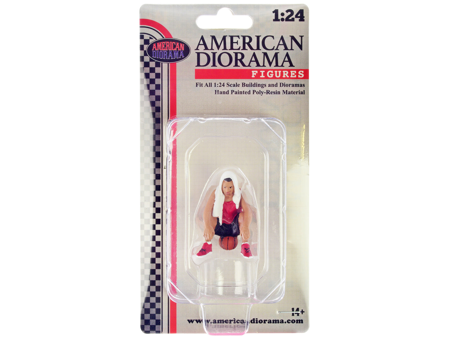 "Figure24 Series 1" Figure 707 for 1/24 Scale Models by American Diorama <h2>"Figure24 Diorama</h2> <p>High-quality diecast model car perfect collectors and enthusiasts. Features detailed interior ext