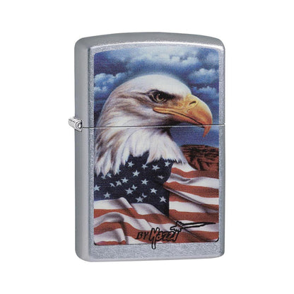 Zippo Windproof Lighter Mazzi L&M - Freedom Watch Street Chrome