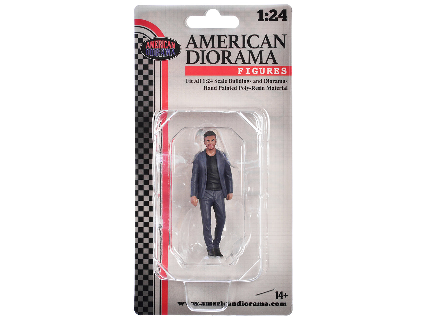 "Gentlemen's Club" Figure 4 for 1/24 Scale Models by American Diorama <h2>"Gentlemen's Diorama</h2> <p>High-quality diecast model car perfect collectors and enthusiasts. Features detailed interior ext