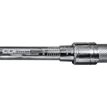CDI 3/8″ Drive 250 Inch-Pound Dual Scale Micro-Adjustable Torque Wrench with Non-slip grip