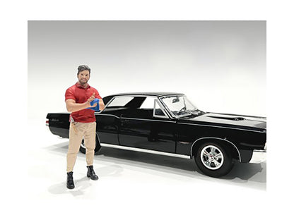"Muscle Mechanics" Figure #2 for 1/18 Scale Models by American Diorama <h2>"Muscle Diorama</h2> <p>High-quality diecast model car perfect collectors and enthusiasts. Features detailed interior exterio