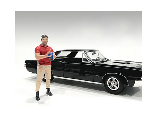 "Muscle Mechanics" Figure #2 for 1/18 Scale Models by American Diorama <h2>"Muscle Diorama</h2> <p>High-quality diecast model car perfect collectors and enthusiasts. Features detailed interior exterio