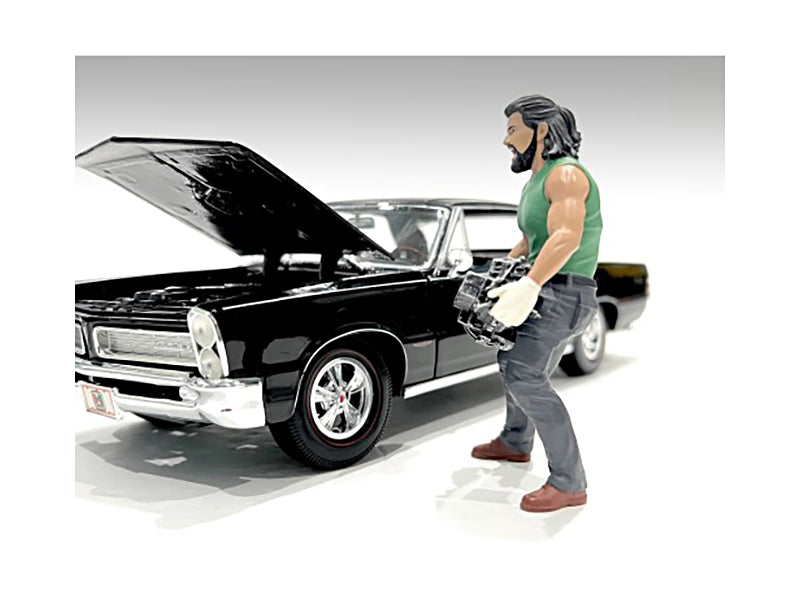 "Muscle Mechanics" Figure #5 for 1/24 Scale Models by American Diorama <h2>"Muscle Diorama</h2> <p>High-quality diecast model car perfect collectors and enthusiasts. Features detailed interior exterio