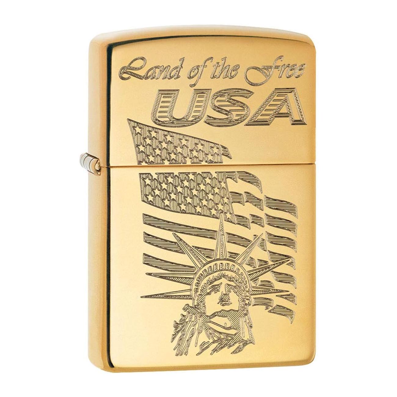 *254BLADY* Zippo 80681 Windproof Lighter USA Land of The