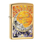 Zippo Fusion Sun and Moon - High Polish Brass