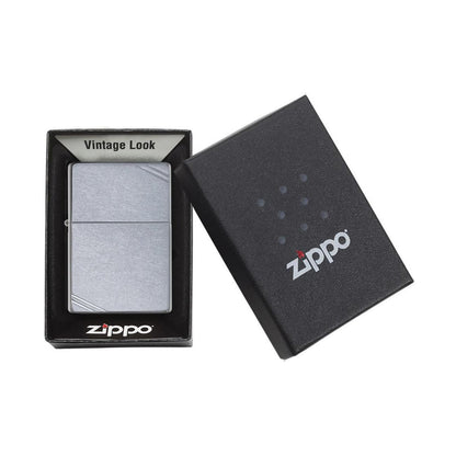 Zippo Windproof Lighter L&M Vintage Street Chrome