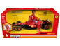 Ferrari SF-24 #16 Charles Leclerc Formula One F1 World Championship (2024) with Driver Figure "Formula Racing" 1/24 Diecast Model Car by Bburago