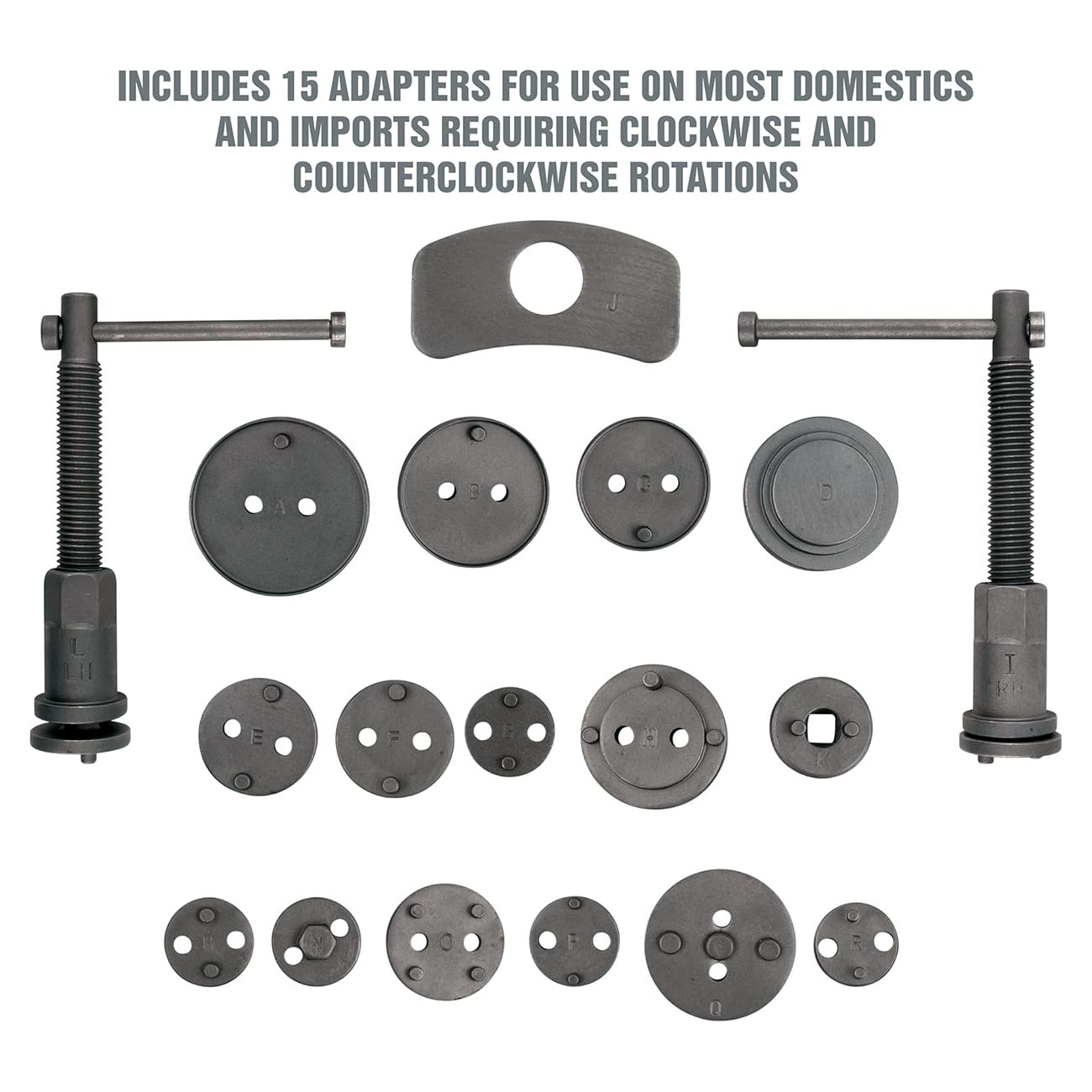 OEM Tools Disc Caliper Set (18-Piece Set)