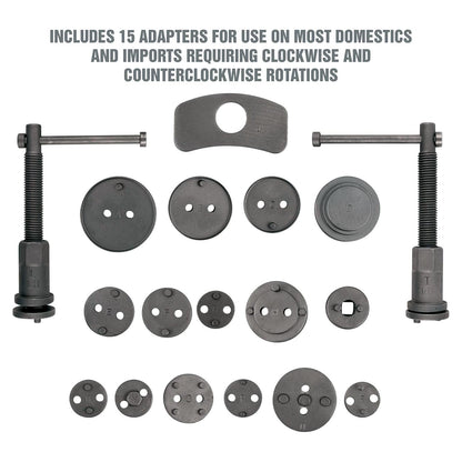 OEM Tools Disc Caliper Set (18-Piece Set)