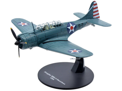 Douglass SBD-3 Dauntless Bomber Plane (United States Navy 1938) 1/72 T&y Diecast Model by Warbirds of WWII