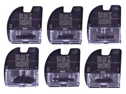 GreenLight "Black Bandit" 6 piece Set Series 30 1/64 Diecast Model Cars by <h2>"Black Greenlight</h2> <p>High-quality car perfect for collectors and enthusiasts. Features detailed interior exterior cr