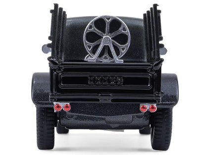 1946 Dodge Power Wagon Fire Truck Black "Black Bandit" Series 30 1/64 Diecast Model Car by Greenlight