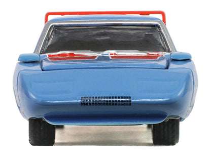 1969 Dodge Charger Daytona Blue with Red Stripes "America 250 Edition" "Anniversary Collection" Series 18 1/64 T&y Diecast Model Car by Greenlight