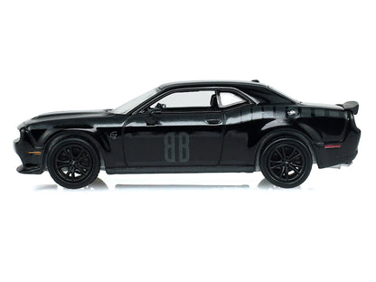 2017 Dodge Challenger SRT Hellcat Widebody Black "Black Bandit" Series 31 1/64 T&y Diecast Model Car by Greenlight