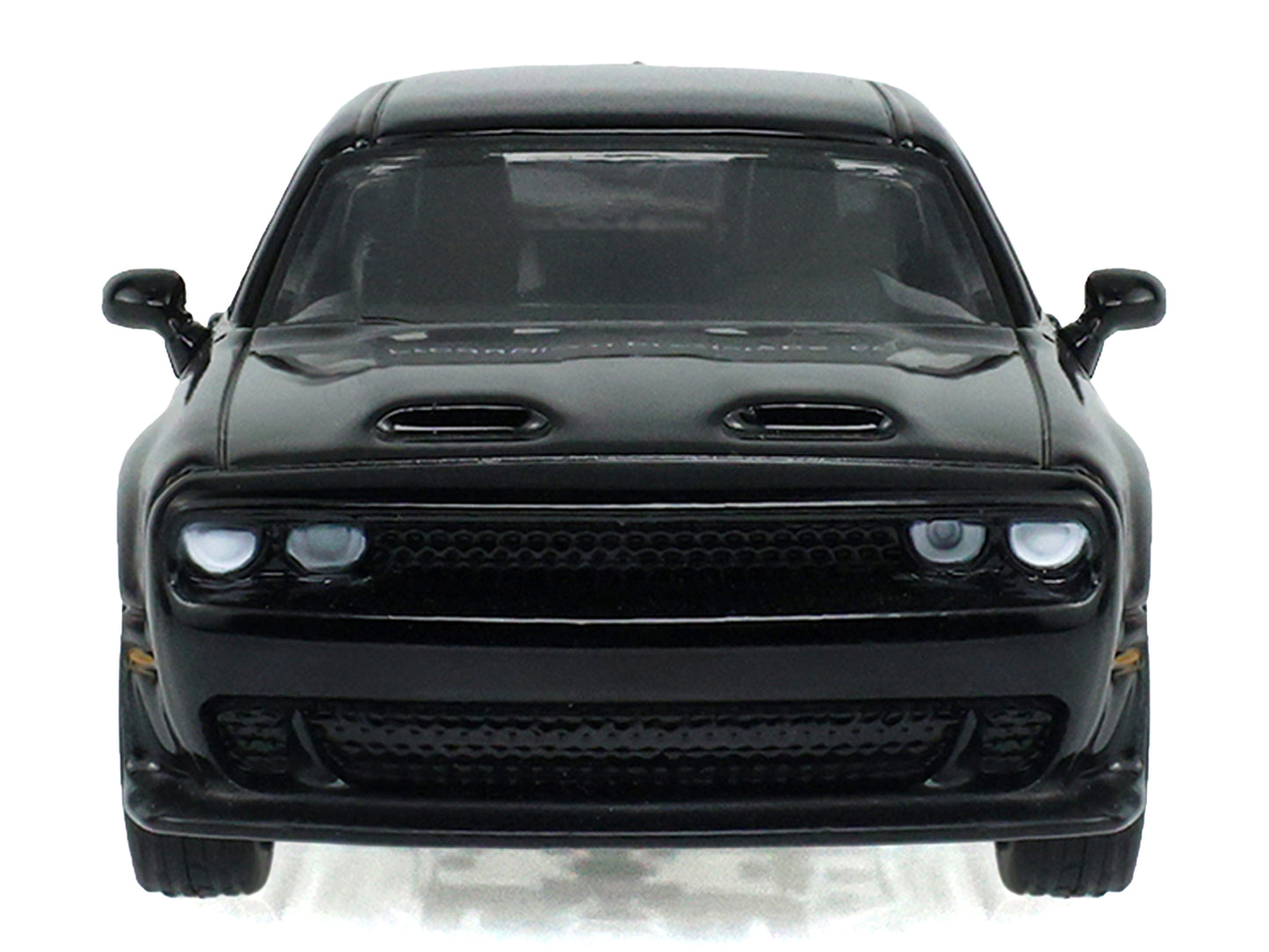 2017 Dodge Challenger SRT Hellcat Widebody Black "Black Bandit" Series 31 1/64 T&y Diecast Model Car by Greenlight