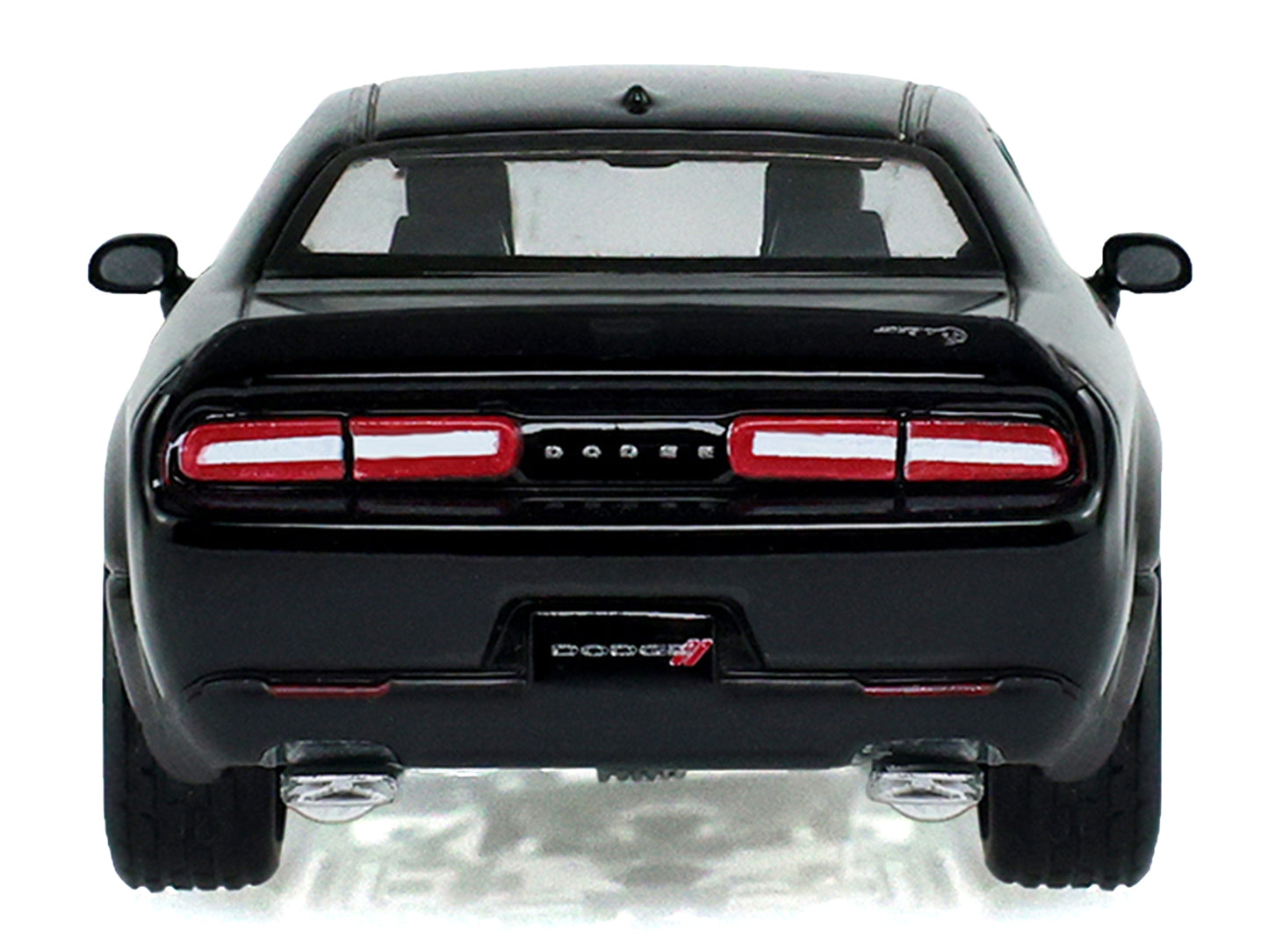 2017 Dodge Challenger SRT Hellcat Widebody Black "Black Bandit" Series 31 1/64 T&y Diecast Model Car by Greenlight