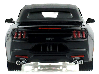 2024 Ford Mustang GT Convertible Black "Black Bandit" Series 31 1/64 T&y Diecast Model Car by Greenlight