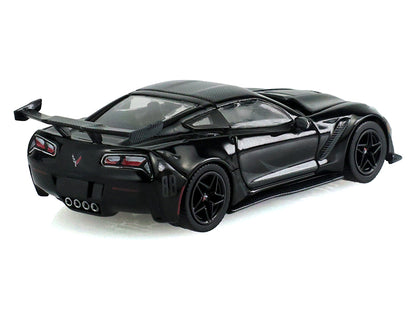 2019 Chevrolet Corvette ZR1 Black "Black Bandit" Series 31 1/64 T&y Diecast Model Car by Greenlight