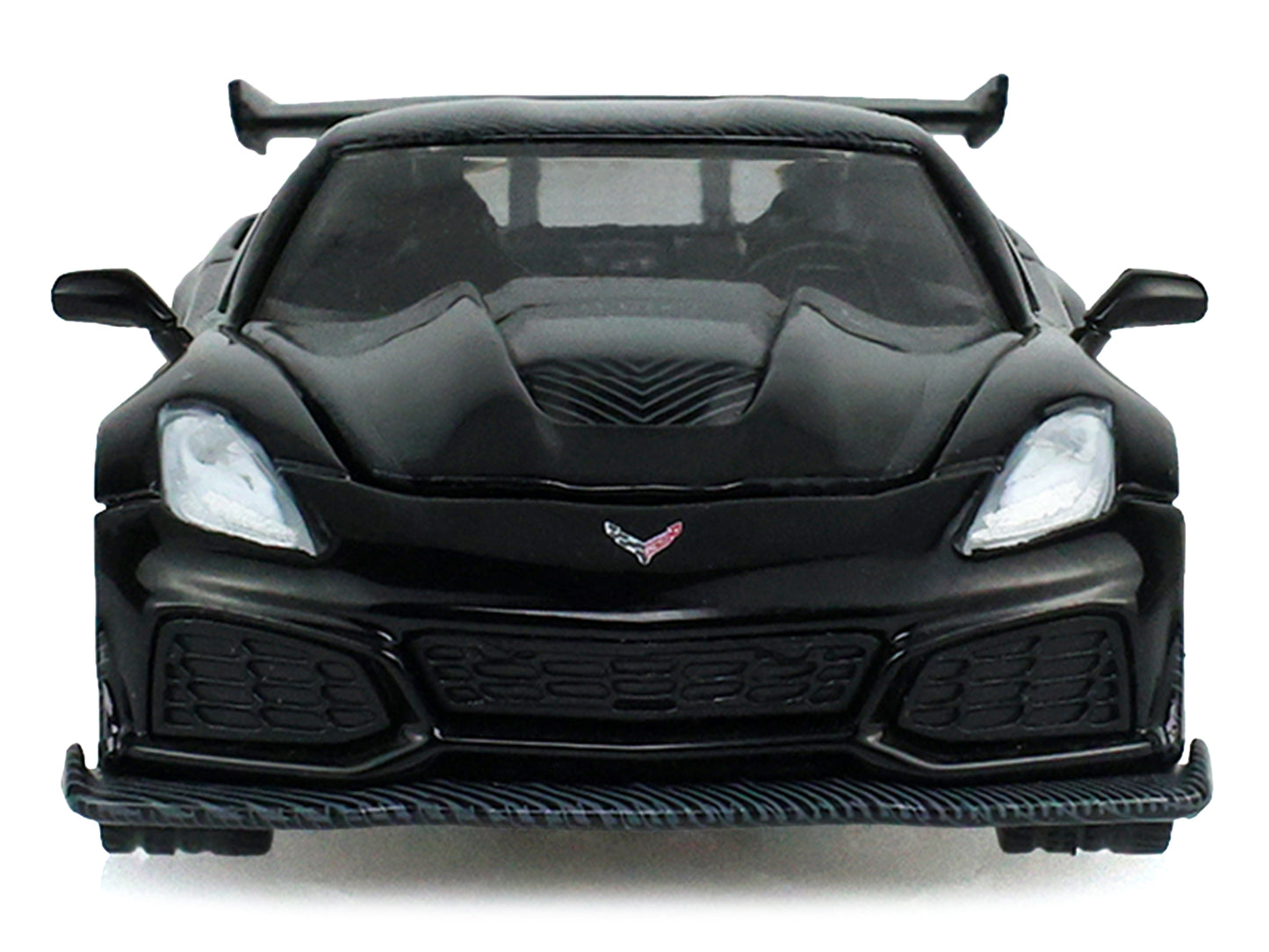 2019 Chevrolet Corvette ZR1 Black "Black Bandit" Series 31 1/64 T&y Diecast Model Car by Greenlight