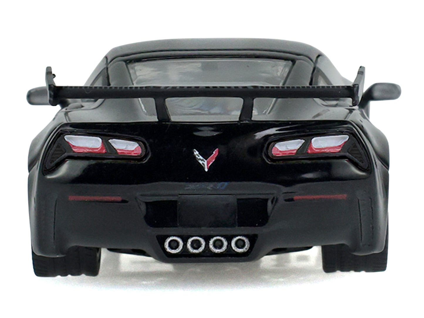 2019 Chevrolet Corvette ZR1 Black "Black Bandit" Series 31 1/64 T&y Diecast Model Car by Greenlight