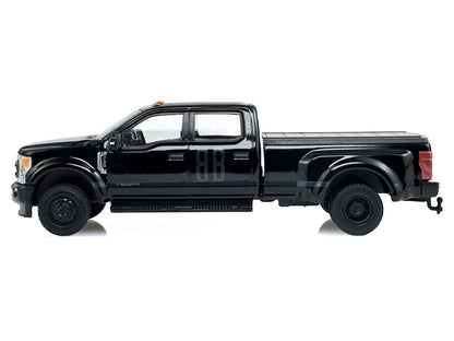 2020 Ford F-450 XL Super Duty Pickup Truck Black "Black Bandit" Series 31 1/64 T&y Diecast Model Car by Greenlight