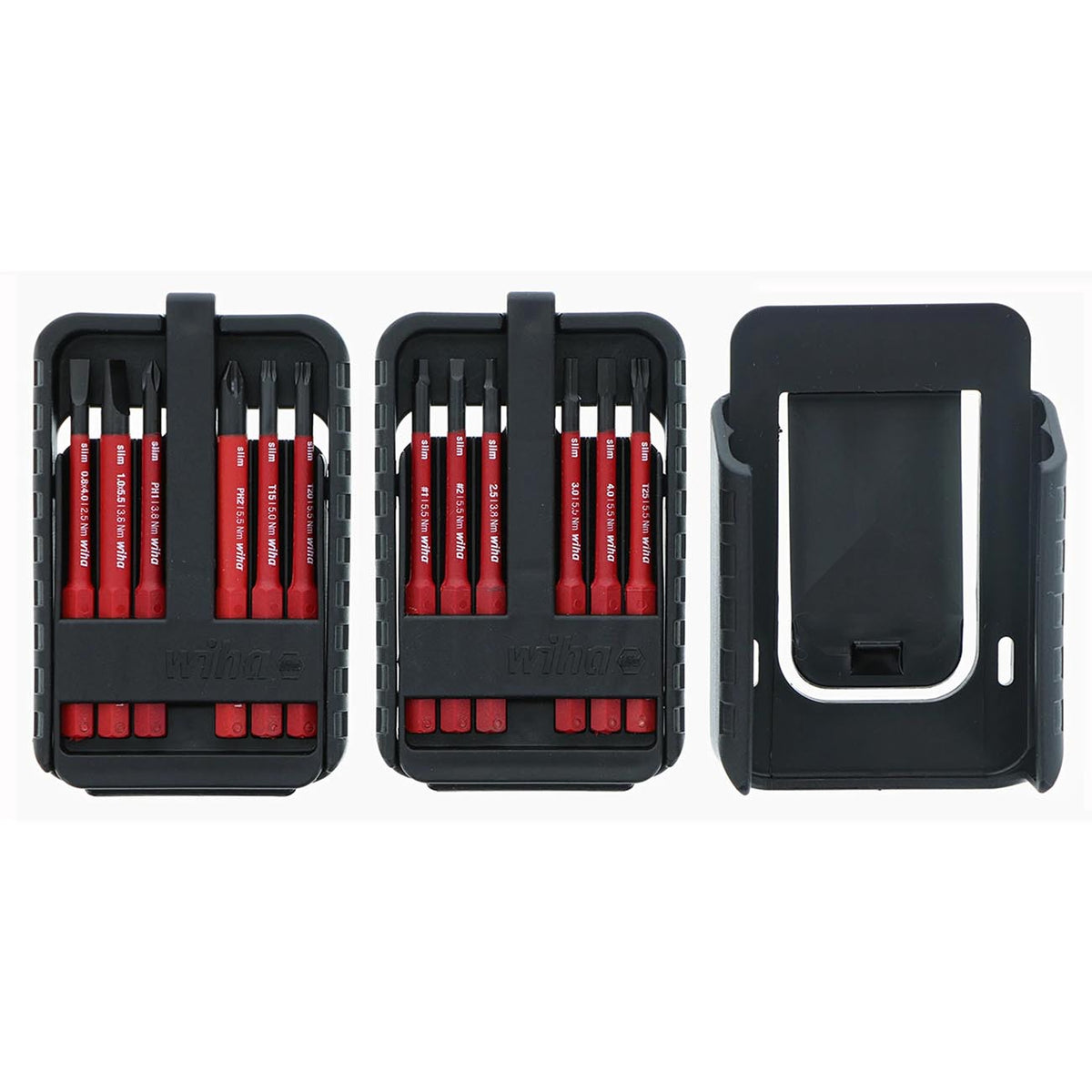 Wiha VDE Insulated SlimLine Blade Belt Set (12 Piece)