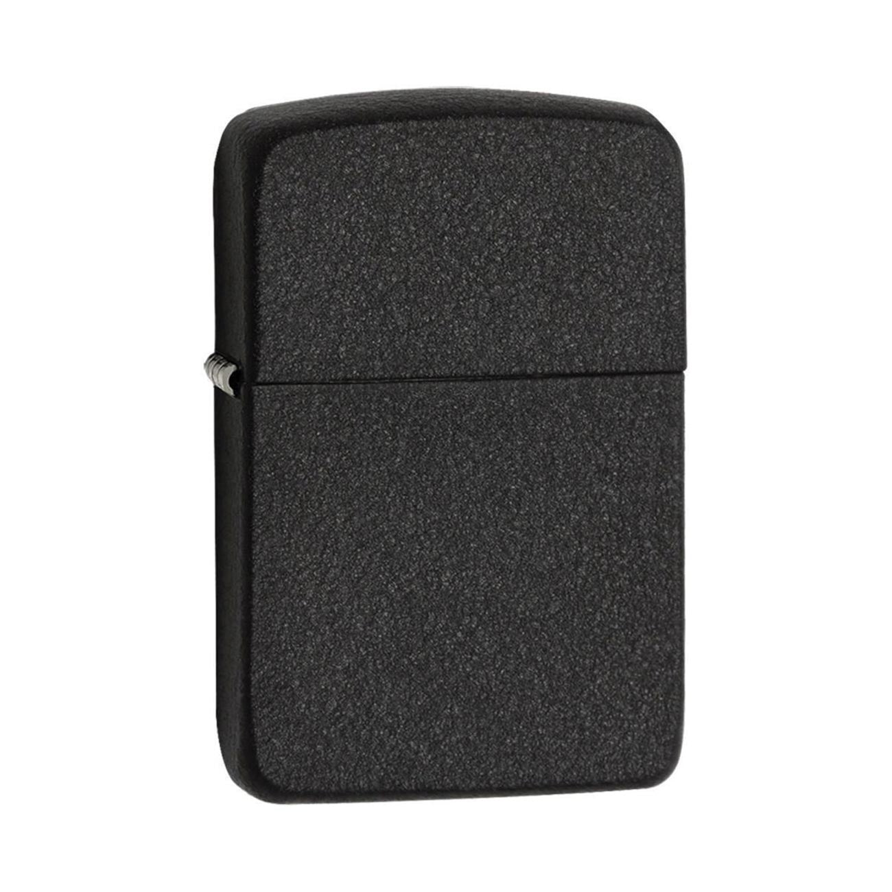 Zippo Windproof Lighter 1941 L&M Replica Black Crackle Finish