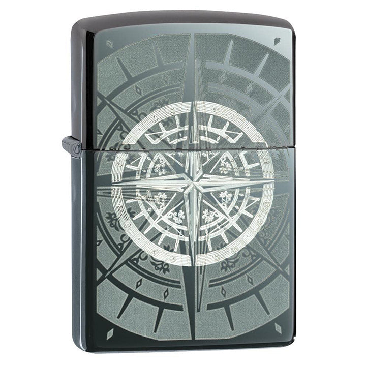 Zippo Windproof Lighter L&M Black Ice® Compass