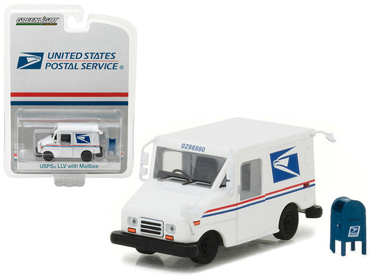 (USPS) Long Life Postal Mail Delivery 1/64 Diecast Model Car - Greenlight