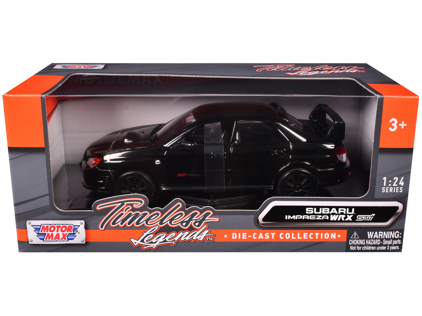 Subaru Impreza WRX STi Black 1/24 Diecast Model Car by Motormax <h2>Subaru Motormax</h2> <p>High-quality perfect for collectors and enthusiasts. Features detailed interior exterior craftsmanship, real