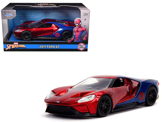 2017 Ford GT "Spider-Man" Theme "Marvel" Series 1/32 Diecast Model Car by Jada <h2>2017 Jada</h2> <p>High-quality perfect for collectors and enthusiasts. Features detailed interior exterior craftsmans