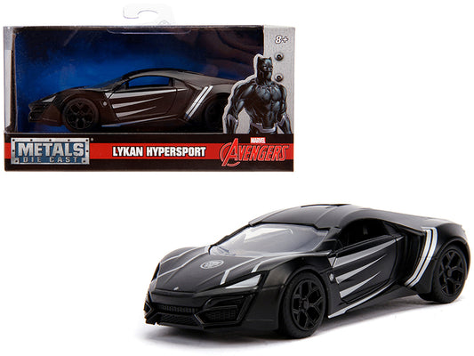 Lykan Hypersport Matt Black Theme 1/32 Diecast Model Car - Jada