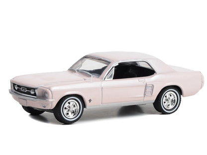 GreenLight 1967 Ford Mustang Coupe "She Country Special - Bill Goodro Denver Colorado" Bermuda Sand "Hobby Exclusive" Series 1/64 Diecast Model Car by <h2>1967 Greenlight</h2> <p>High-quality perfect