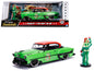 1953 Chevrolet Bel Air Green and Red Top with Poison Ivy Diecast Figure "DC Comics Bombshells" Series 1/24 Model Car by Jada <h2>1953 Jada</h2> <p>High-quality perfect for collectors enthusiasts. Feat