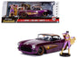 1957 Chevrolet Corvette Purple with Batgirl Diecast Figurine "DC Comics Bombshells" Series 1/24 Model Car by Jada <h2>1957 Jada</h2> <p>High-quality perfect for collectors and enthusiasts. Features de