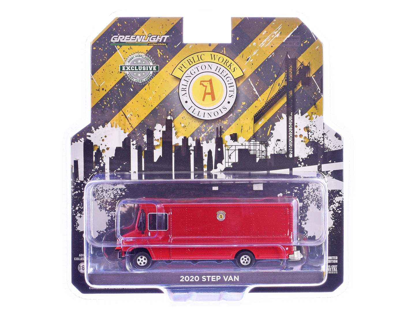 GreenLight 2020 Step Van with Traffic Cone Mounts "Village of Arlington Heights Public Works" Red "Hobby Exclusive" Series 1/64 Diecast Model Car by <h2>2020 Greenlight</h2> <p>High-quality perfect fo