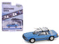GreenLight 1981 Ford Mustang Ghia Coupe Blue Glow Metallic with Ski Roof Rack "Hobby Exclusive" Series 1/64 Diecast Model Car by <h2>1981 Greenlight</h2> <p>High-quality perfect for collectors and ent