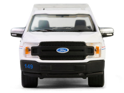 GreenLight 2020 Ford F-150 XL Pickup Truck "United States Postal Service (USPS) Police" White with Red and Blue Stripes "Hobby Exclusive" Series 1/64 Diecast Model Car by <h2>2020 Greenlight</h2> <p>H