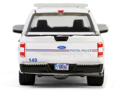 GreenLight 2020 Ford F-150 XL Pickup Truck "United States Postal Service (USPS) Police" White with Red and Blue Stripes "Hobby Exclusive" Series 1/64 Diecast Model Car by <h2>2020 Greenlight</h2> <p>H