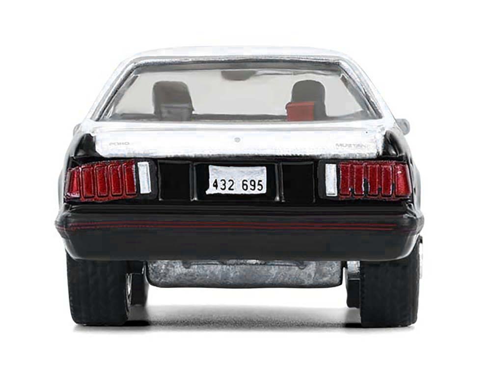 GreenLight 1982 Ford Mustang SSP "Texas Department of Public Safety Highway Patrol" Black with White Hood and Top "Hobby Exclusive" Series 1/64 Diecast Model Car by <h2>1982 Greenlight</h2> <p>High-qu
