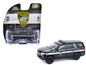 GreenLight 2024 Chevrolet Tahoe Police Pursuit Vehicle "Dover – 100th Anniversary Edition" Black with White Stripes "Hobby Exclusive" Series 1/64 Diecast Model Car by <h2>2024 Greenlight</h2> <p>High-