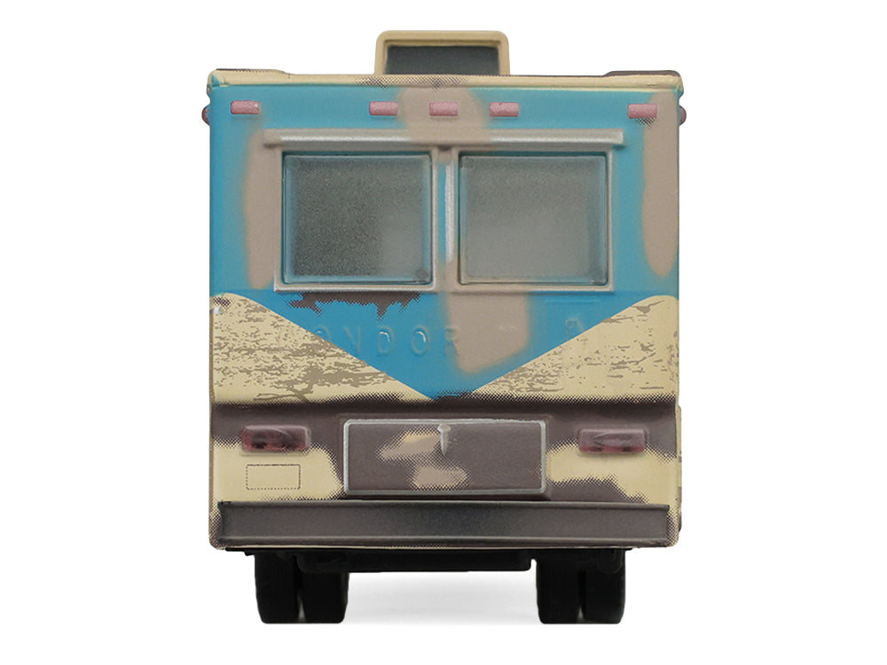 GreenLight 1972 Condor II RV (Recreational Vehicle) "Going on Vacation" Evergreen (Weathered) "Hobby Exclusive" Series 1/64 Diecast Model Car by <h2>1972 Greenlight</h2> <p>High-quality perfect for co