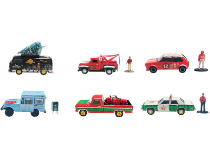 GreenLight "Christmas 2025 Limited Edition" Set of 6 Cars 1/64 Diecast Model by <h2>"Christmas Greenlight</h2> <p>High-quality car perfect for collectors and enthusiasts. Features detailed interior ex