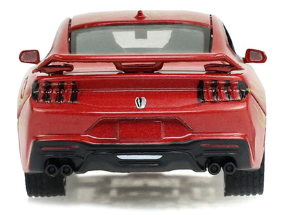 GreenLight 2024 Ford Mustang Dark Horse "Chinese Zodiac 2026 Year of the Horse" Red with Gold Graphics "Hobby Exclusive" Series 1/64 Diecast Model Car by <h2>2024 Greenlight</h2> <p>High-quality perfe