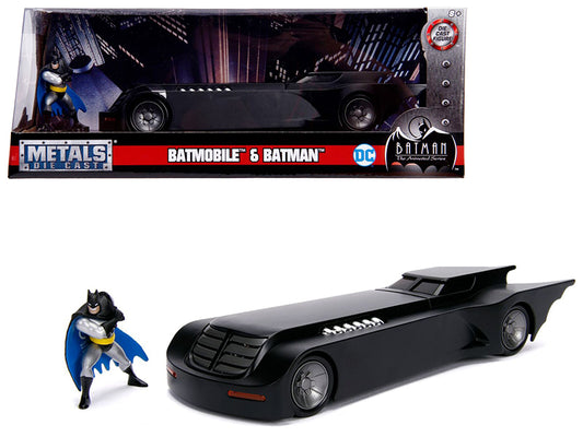 Batmobile with Batman Diecast Figure "Animated Series" DC Comics Series 1/24 Model Car by Jada <h2>Batmobile Jada</h2> <p>High-quality perfect for collectors and enthusiasts. Features detailed interio