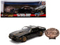 1977 Pontiac Firebird Trans Am Black with Replica Buckle "Smokey and the Bandit" (1977) Movie "Hollywood Rides" Series 1/24 Diecast Model Car by Jada <h2>1977 Jada</h2> <p>High-quality perfect for col