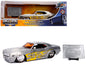 1969 Chevrolet Camaro Raw Metal with Yellow Flames "Bigtime Muscle" "Jada 20th Anniversary" 1/24 Diecast Model Car by Jada <h2>1969 Jada</h2> <p>High-quality perfect for collectors and enthusiasts. Fe