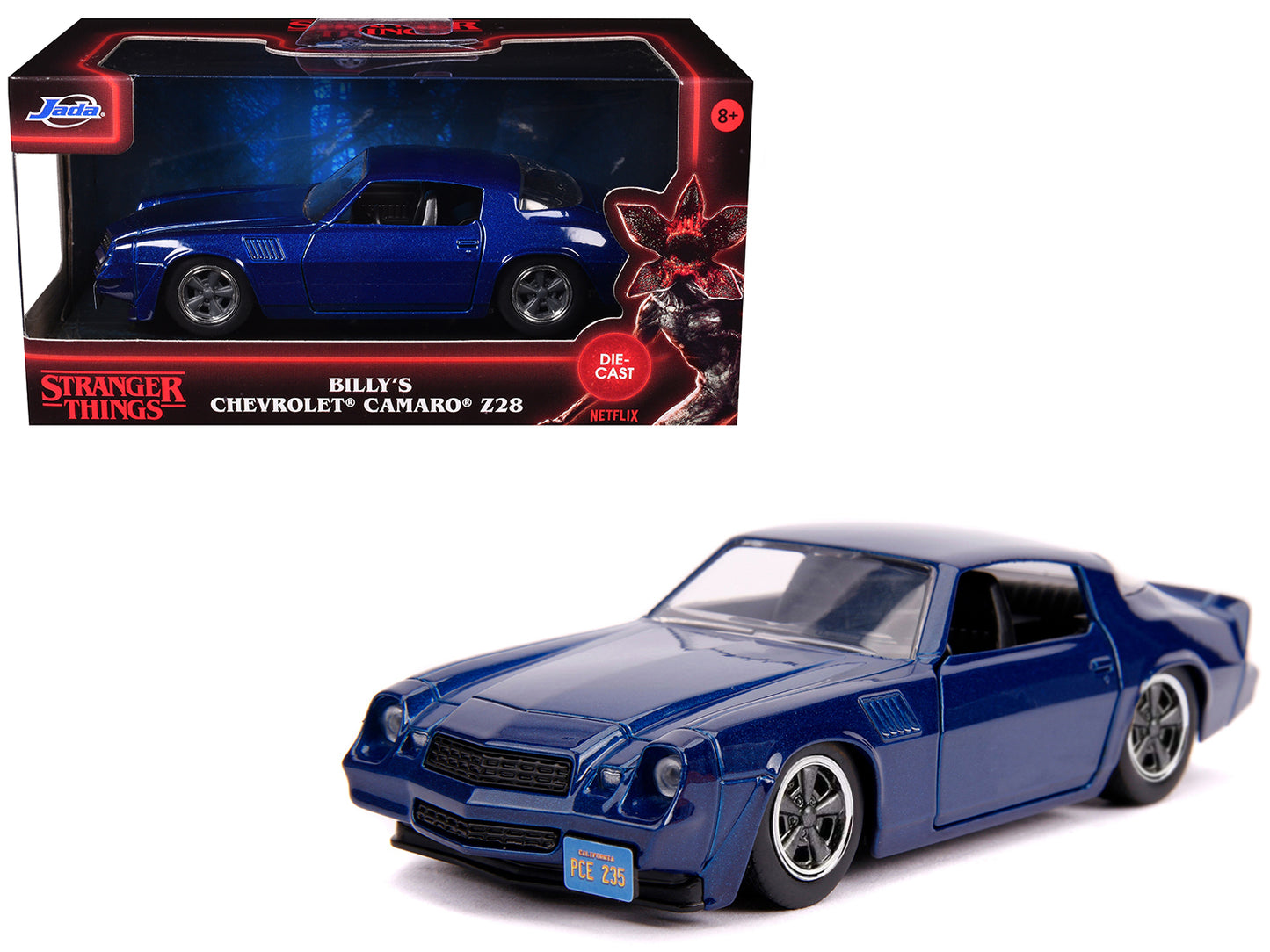 Billy's Chevrolet Camaro Z28 Metallic Dark Blue "Stranger Things" (2016) TV Series "Hollywood Rides" 1/32 Diecast Model Car by Jada <h2>Billy's Jada</h2> <p>High-quality perfect for collectors and ent