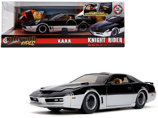 K.A.R.R. Black Silver Light (1982) TV 1/24 Diecast Model Car - Jada